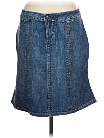 No Boundaries Denim Skirt (view 1)