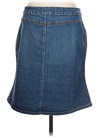 No Boundaries Denim Skirt (view 2)