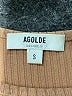 AGOLDE Brown Long Sleeve Turtleneck Size S - photo 7