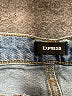 Express Solid Blue Jeans Size 18 - photo 6