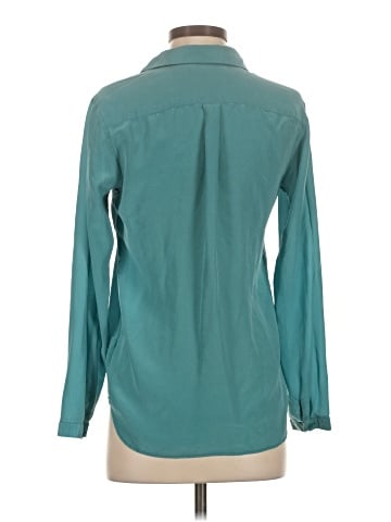 Uniqlo Long Sleeve Silk Top (view 2)