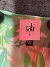 CAbi 100% Polyester Tropical Green Cocktail Dress Size S - photo 7