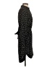 Ann Taylor 100% Polyester Polka Dots Black Casual Dress Size XXS - photo 4