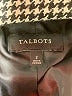Talbots Houndstooth Gray Blazer Size 2 - photo 6