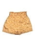 BTFL- Life 100% Polyester Print Yellow Shorts Size M - photo 2