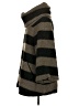 Zara Basic Stripes Black Tan Coat Size XS - photo 5