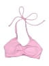Assorted Brands Solid Pink Swimsuit Top Size L - photo 1