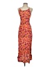 Rip Curl 100% Viscose Print Orange Cocktail Dress Size XS - photo 1