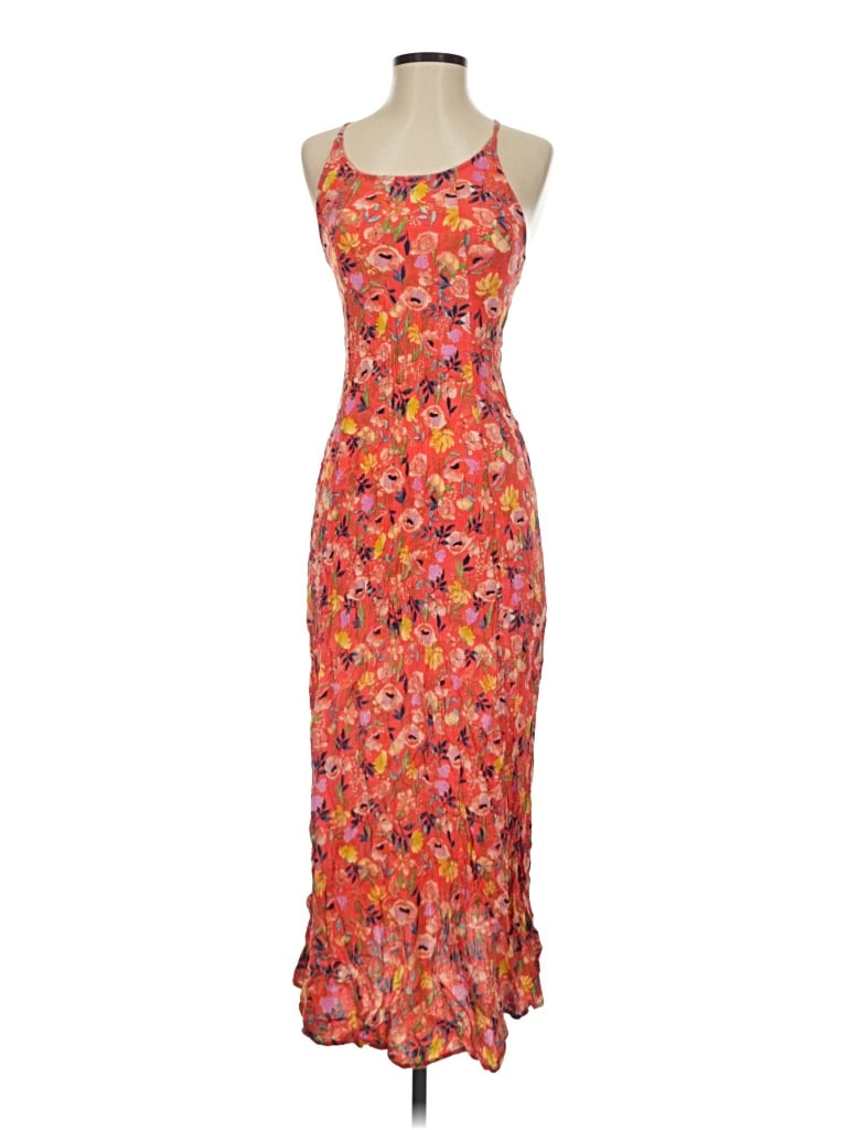 Pre-owned Rip Curl Cocktail Dress In Orange