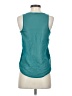 Chloe K 100% Rayon Teal Sleeveless Blouse Size XS - photo 2