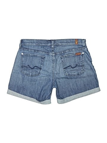 7 For All Mankind Denim Shorts (view 1)