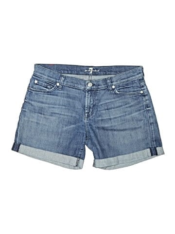 7 For All Mankind Denim Shorts (view 2)