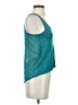 Chloe K 100% Rayon Teal Sleeveless Blouse Size XS - photo 4