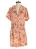 Dazey LA 100% Polyester Paisley Orange Romper Size XS - photo 1