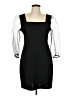 BCBGeneration Polka Dots Black Cocktail Dress Size L - photo 1