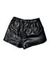 Grey Lab Los Angeles 100% Polyester Metallic Black Shorts Size M - photo 2