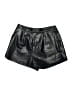 Grey Lab Los Angeles 100% Polyester Metallic Black Shorts Size M - photo 1
