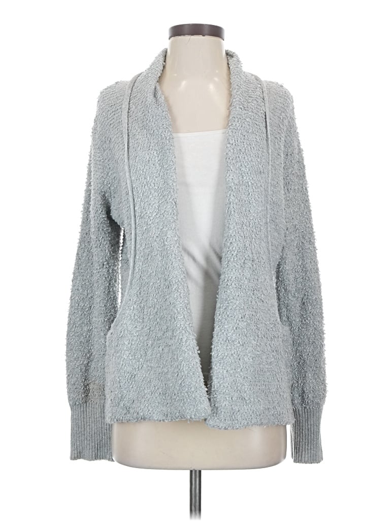 Pre-owned Chloe & Jasmine Cardigan Sweater In Gray