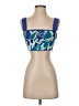 STAUD Blue Sleeveless Top Size S - photo 1