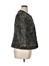 Chico's Paisley Gray Blazer Size XL (3) - photo 4