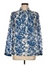 Armand Ventilo 100% Cotton Print Blue Long Sleeve Blouse Size EU (FR) 40 / US 8 - photo 1