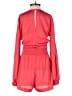 Bebe 100% Polyester Hearts Red Romper Size 0 - photo 2