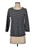 Chico's Black 3/4 Sleeve Top Size S - photo 1