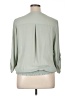 Maurices 100% Polyester Green 3/4 Sleeve Blouse Size XL - photo 2