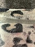 Unbranded 100% Cashmere Animal Print Ivory Cashmere Pullover Sweater Size S - photo 7
