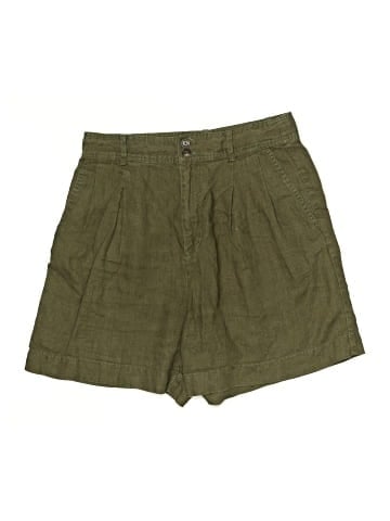 Madewell Linen Long Pleated Shorts (view 1)
