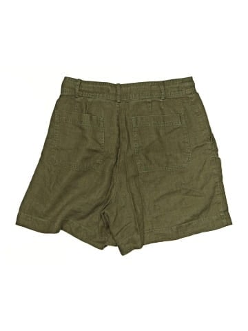 Madewell Linen Long Pleated Shorts (view 2)