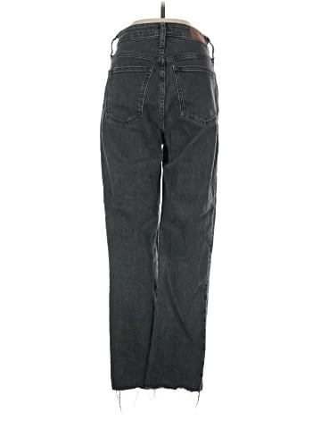 Madewell The Curvy Perfect Vintage Straight Jean in Lunar Wash (view 2)