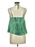 CAD 100% Rayon Green Sleeveless Blouse Size M - photo 2