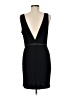 BCBGeneration Solid Black Cocktail Dress Size 8 - photo 2