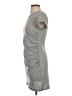 Blue Rain Solid Gray Casual Dress Size S - photo 5