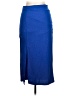 Skue 100% Polyester Solid Blue Formal Skirt Size L - photo 2