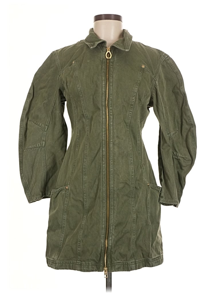 Pre-owned Cult Gaia Coat In Green