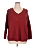 Evri Stars Burgundy Pullover Sweater Size 1X - photo 1