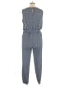 Max Studio Checkered-gingham Blue Jumpsuit Size XL - photo 2