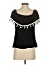 Boston Proper Black Short Sleeve Top Size S - photo 2