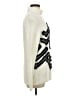 Ann Taylor LOFT Chevron-herringbone Ivory Turtleneck Sweater Size M - photo 4