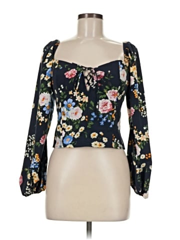 Abercrombie & Fitch 3/4 Sleeve Blouse (view 1)