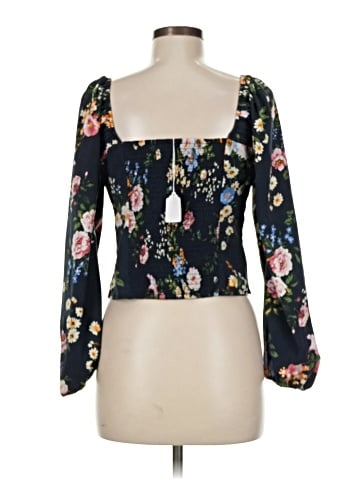 Abercrombie & Fitch 3/4 Sleeve Blouse (view 2)