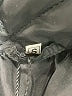 Unbranded 100% Nylon Argyle Black Coat Size S - photo 6