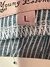 Young Essence Gray 3/4 Sleeve Blouse Size L - photo 8