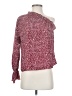Shein Burgundy Long Sleeve Blouse Size S - photo 1
