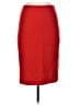 St. John Solid Red Black Wool Skirt Size 0 - photo 1