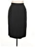 Carlisle 100% Silk Solid Black Silk Skirt Size 14 - photo 1
