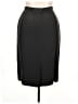 Carlisle 100% Silk Solid Black Silk Skirt Size 14 - photo 2