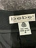 Bebe 100% Wool Solid Black Wool Skirt Size 4 - photo 4